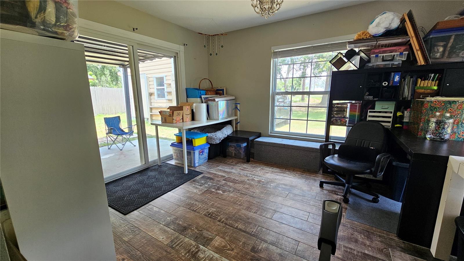 Florida sunroom/office/diningroom