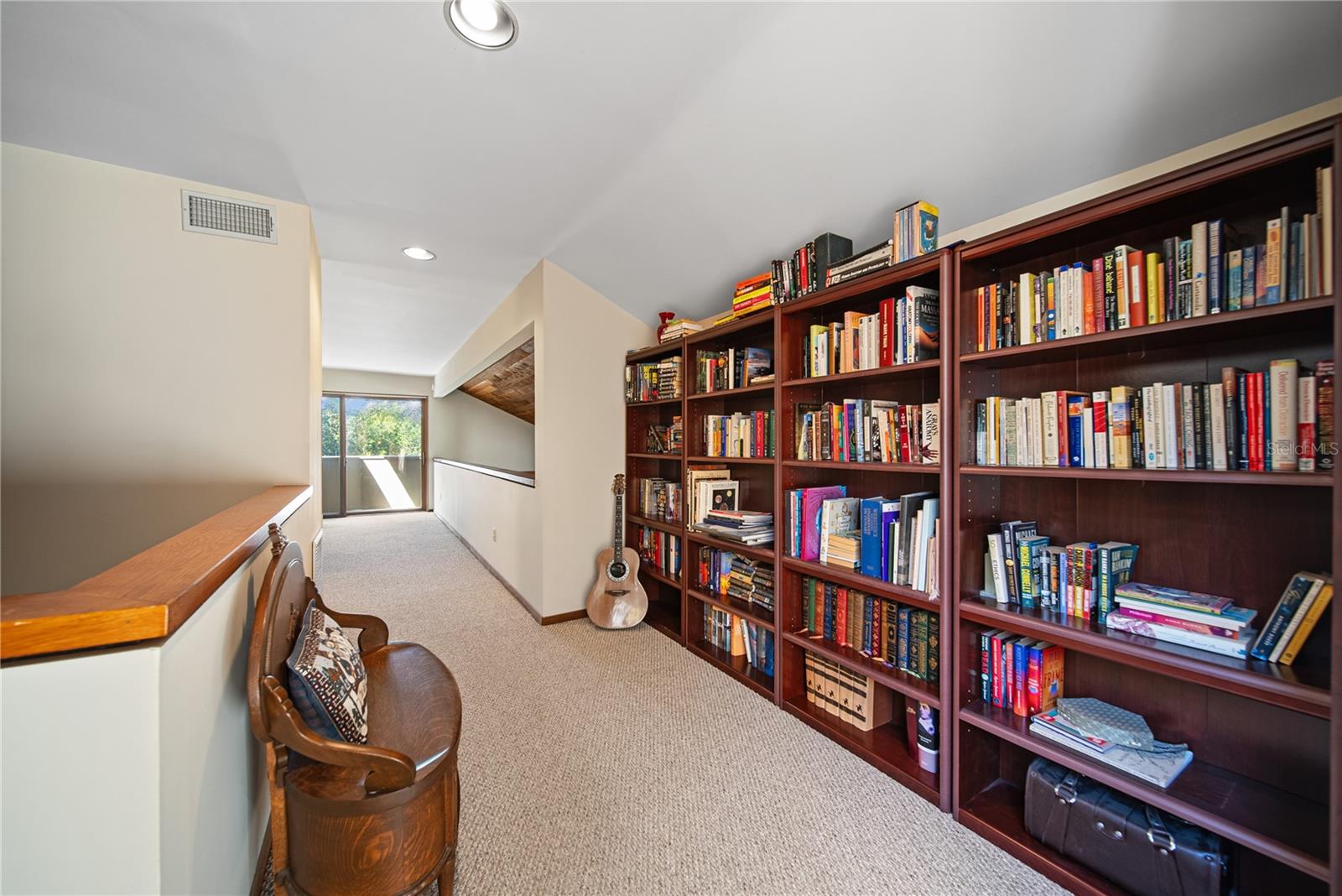 Upstairs loft area