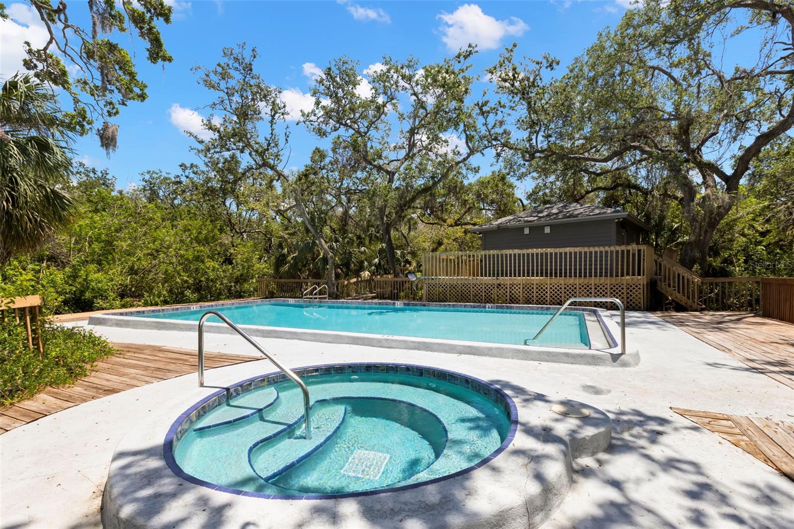 Community pool and spa