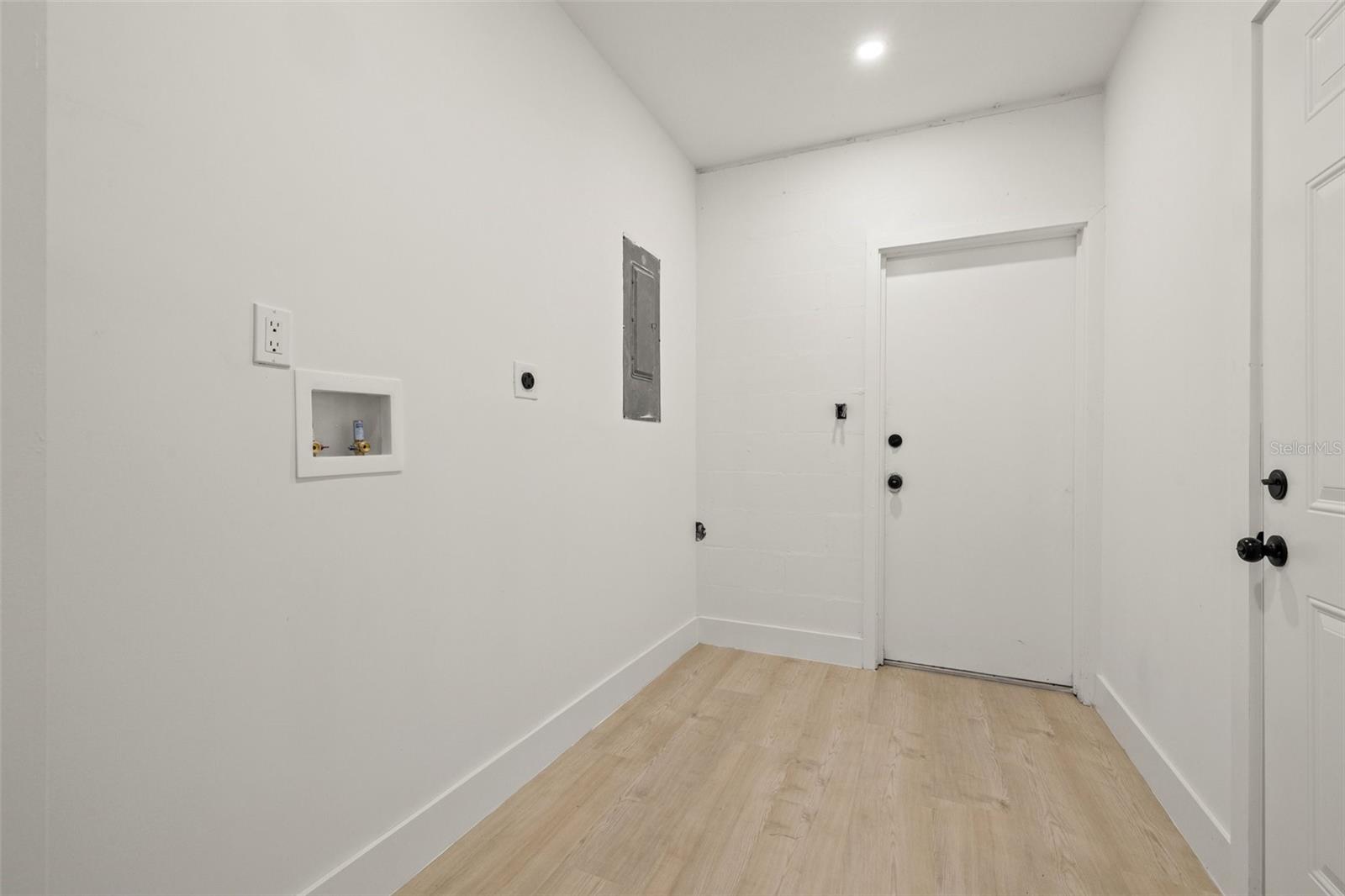 Indoor Laundry Room