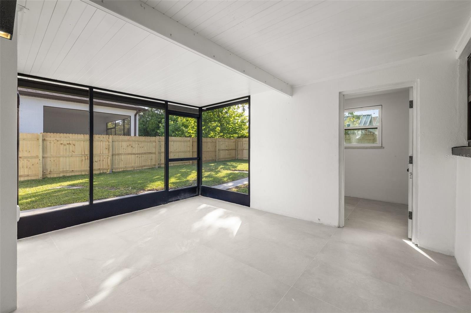 Screened-in Lanai