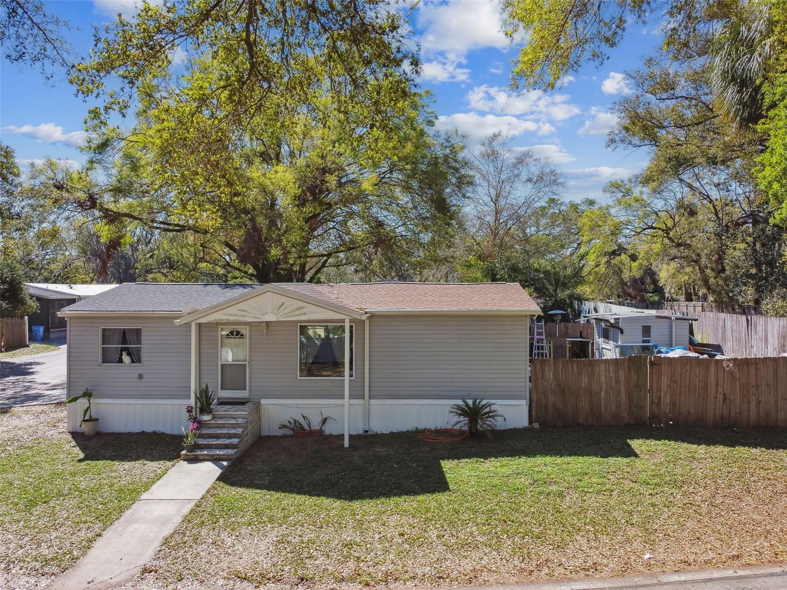 Front Overview -Home & Backyard