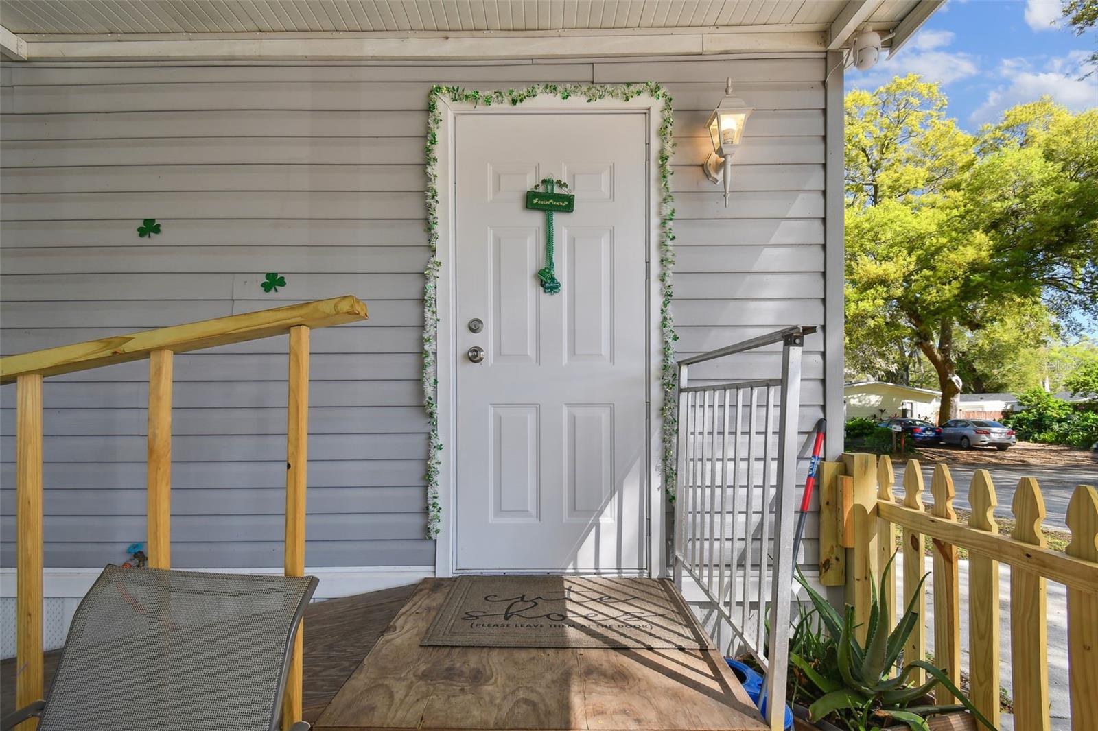 Entrance to Home from Carport