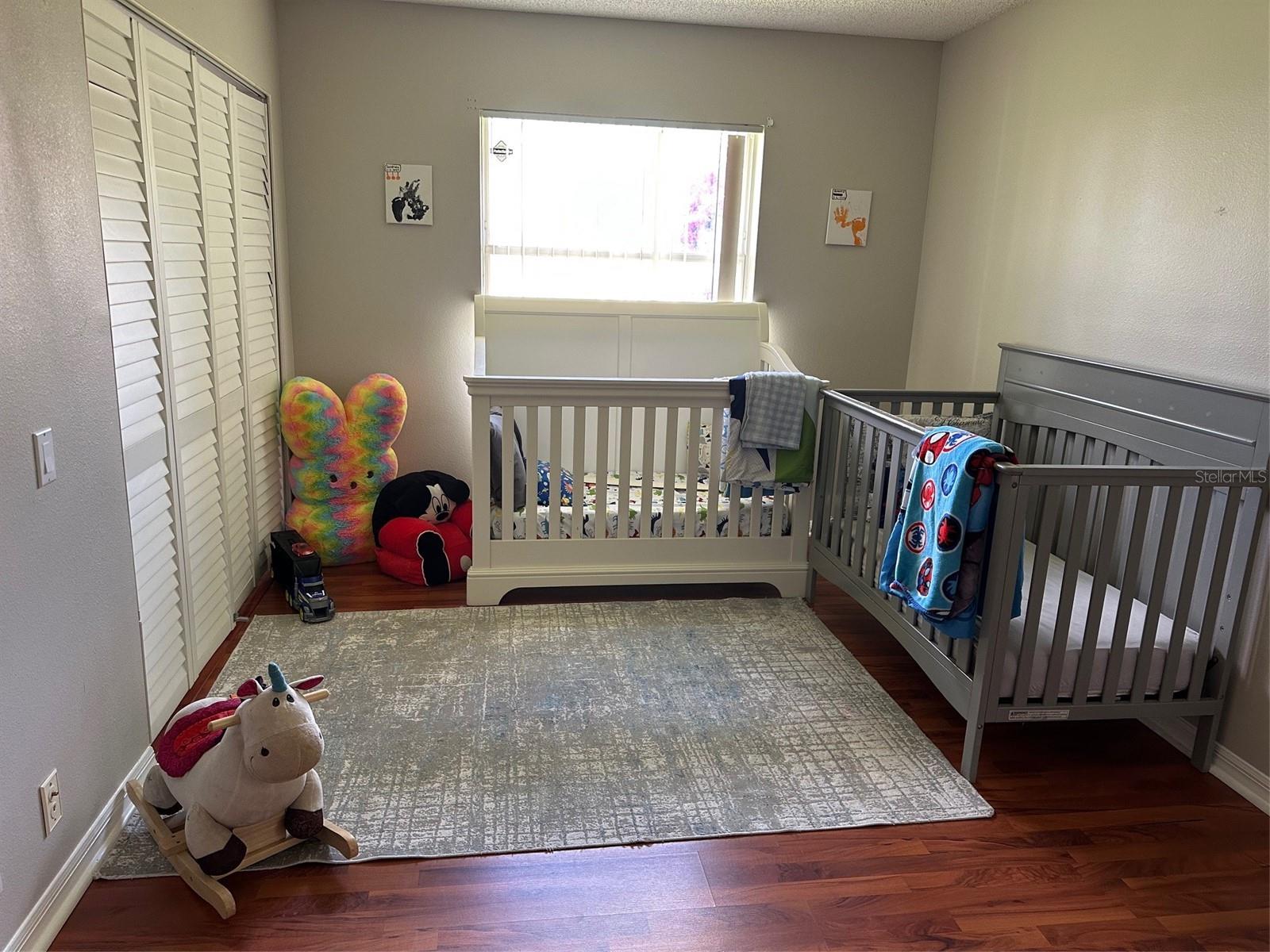 Space used as a nursery