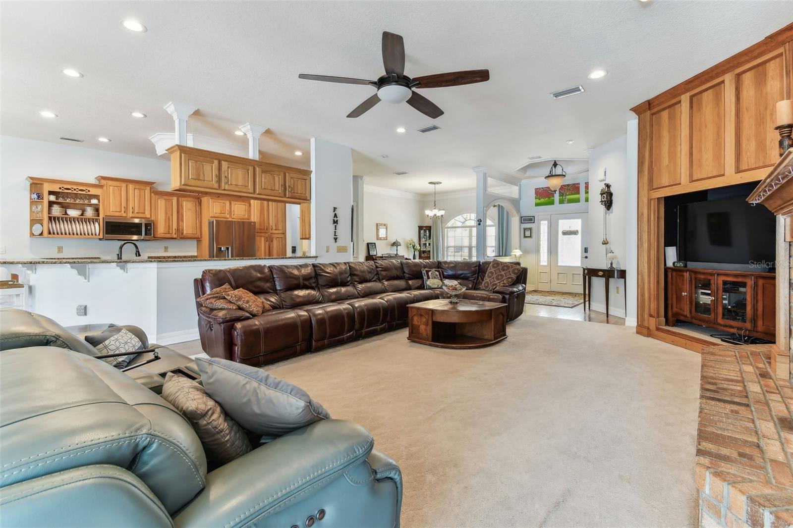 Bright and open living room at 2202 Colewood Ln featuring natural light, neutral tones, and a welcoming layout.