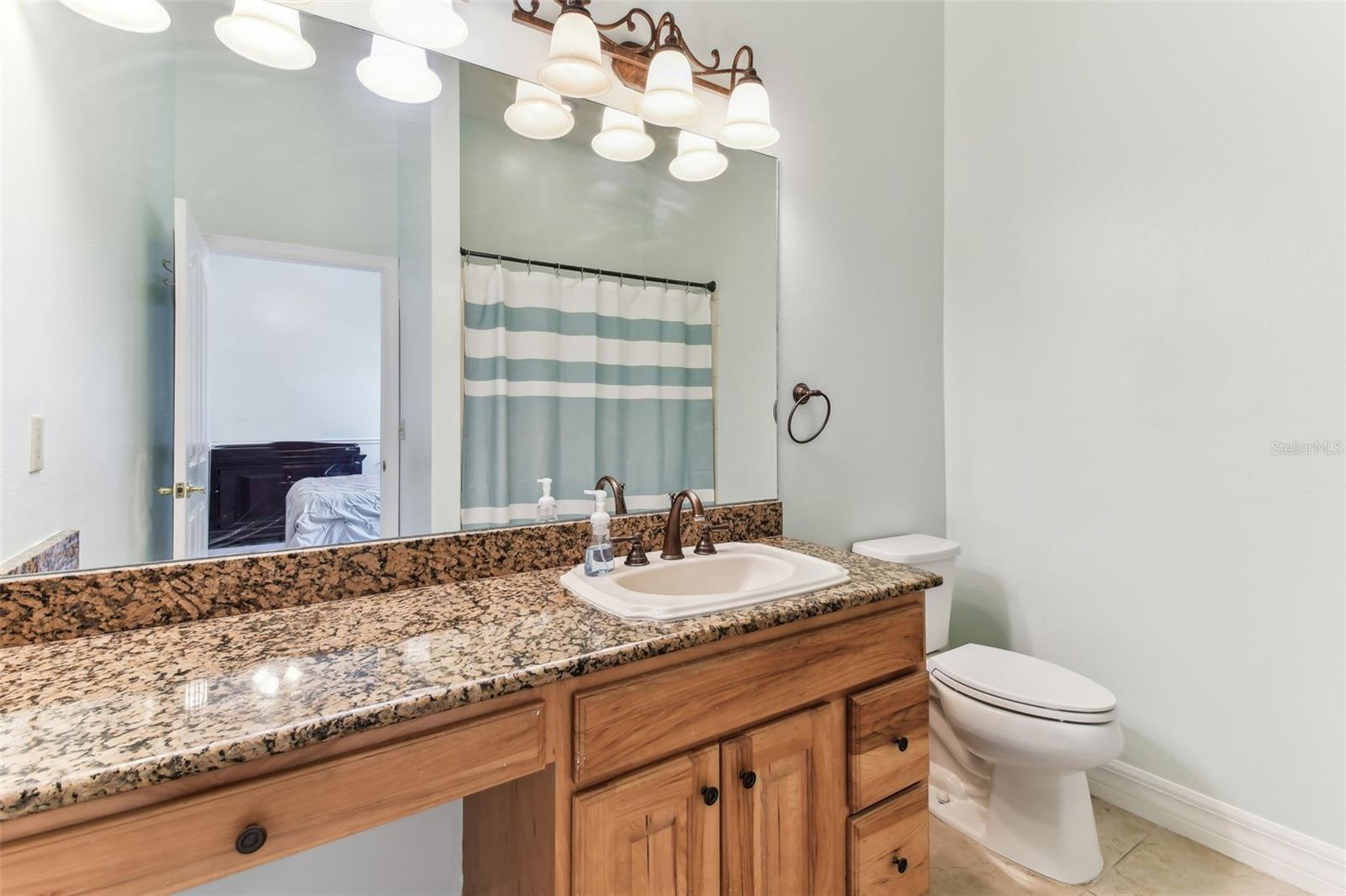 Ensuite bathroom at 2202 Colewood Ln in Dover, FL.