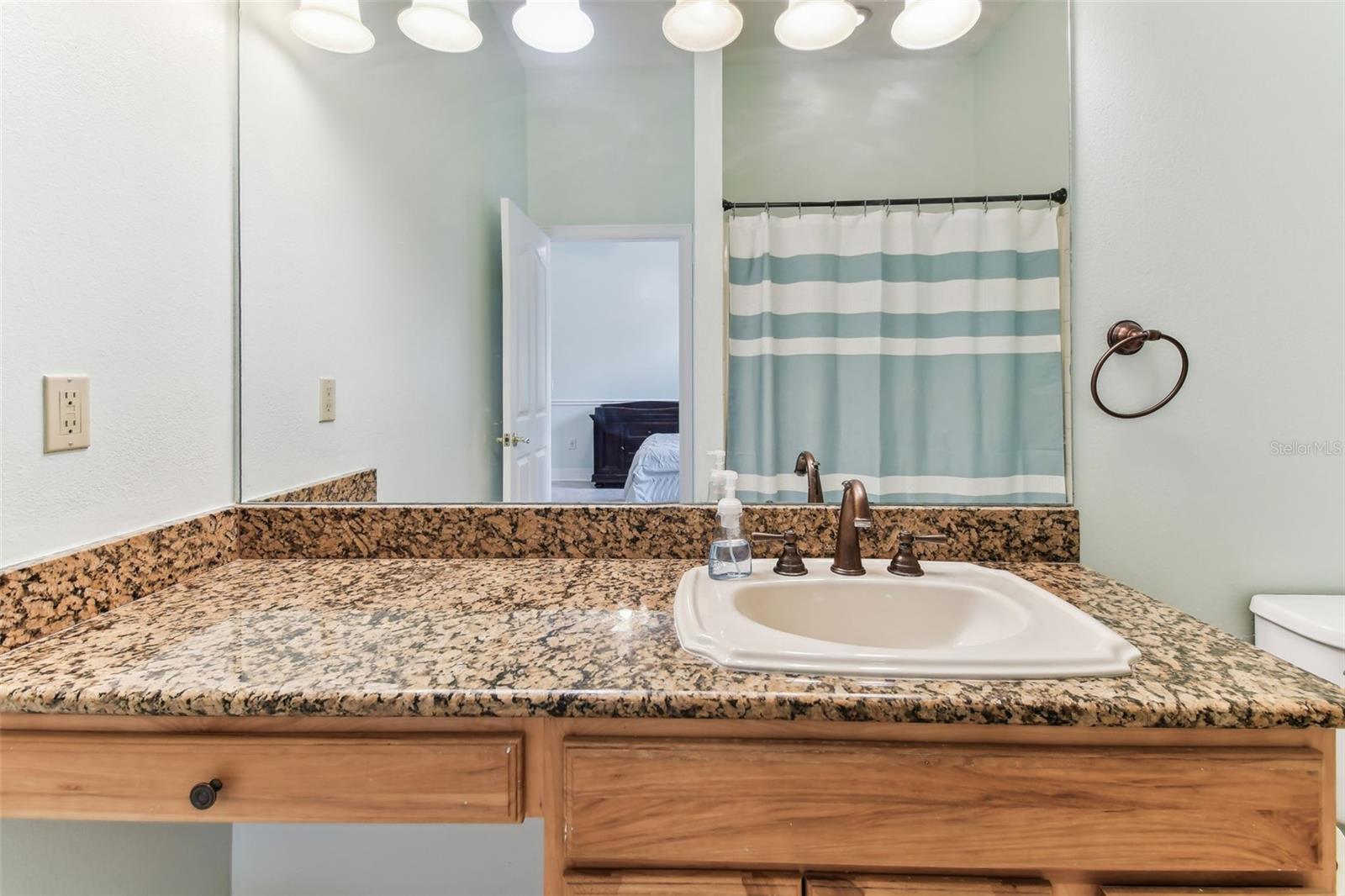 Ensuite bathroom at 2202 Colewood Ln in Dover, FL.