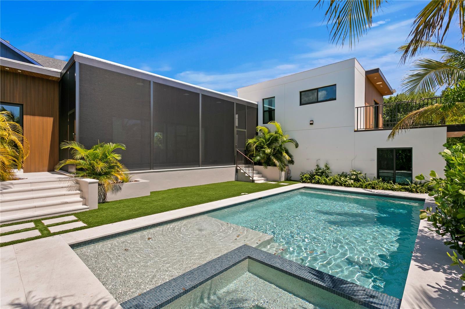 Saltwater pool