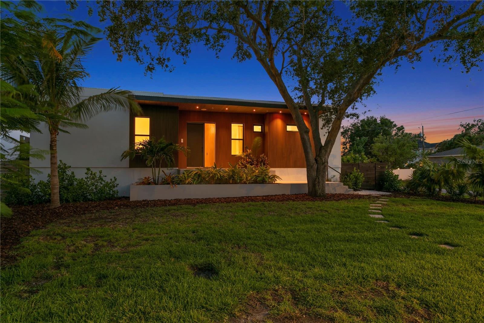Twilight front exterior