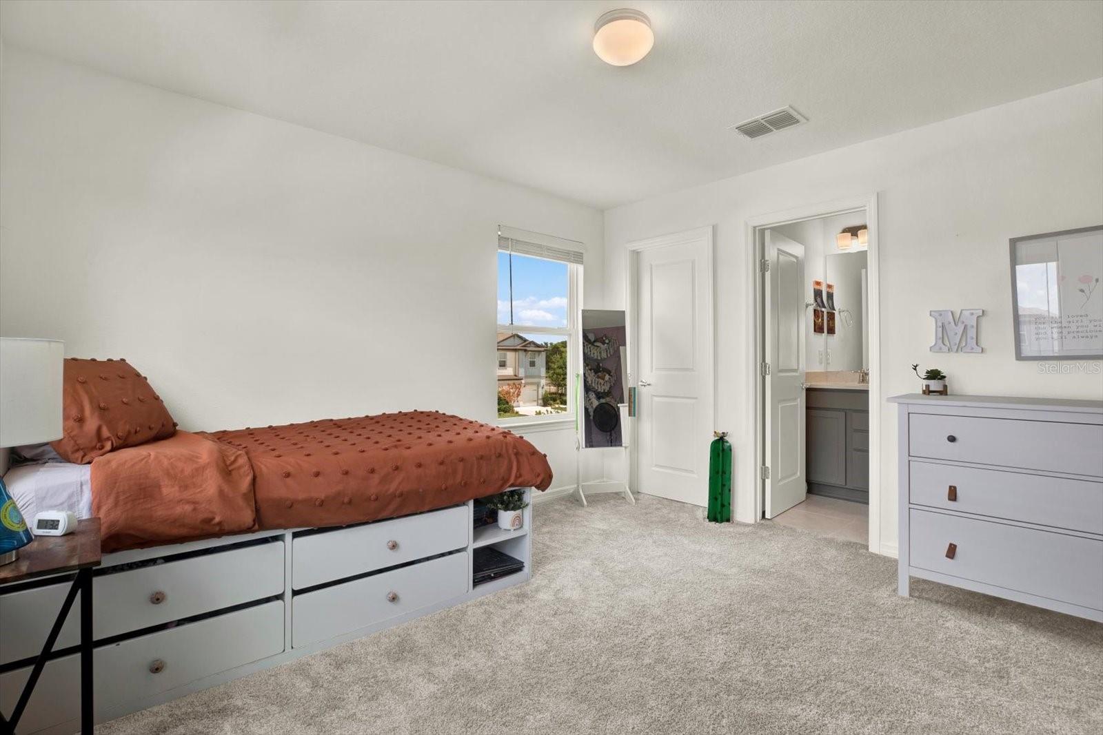 Upstairs BR2 with Private Bath