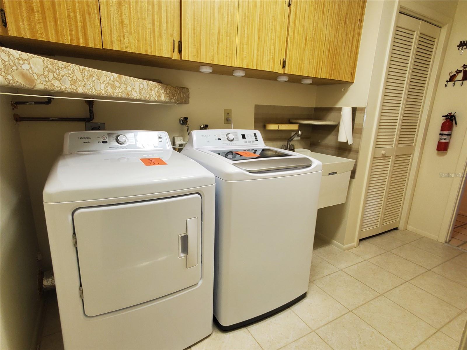Laundry Room off Garage