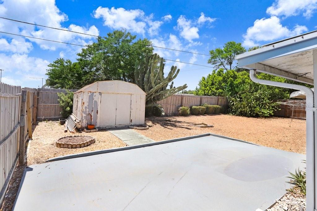 Backyard & Shed