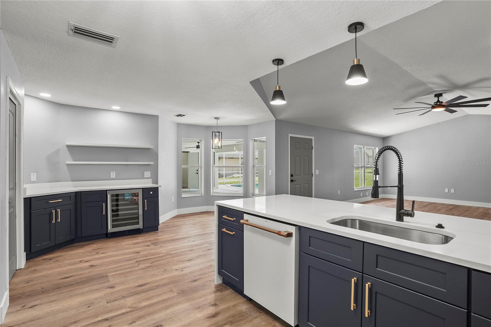 Kitchen view 2