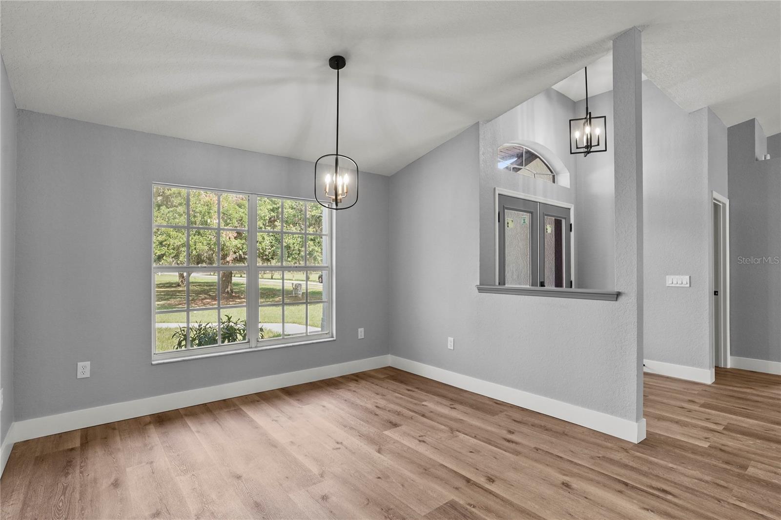 Dining room in the front of the house view 2