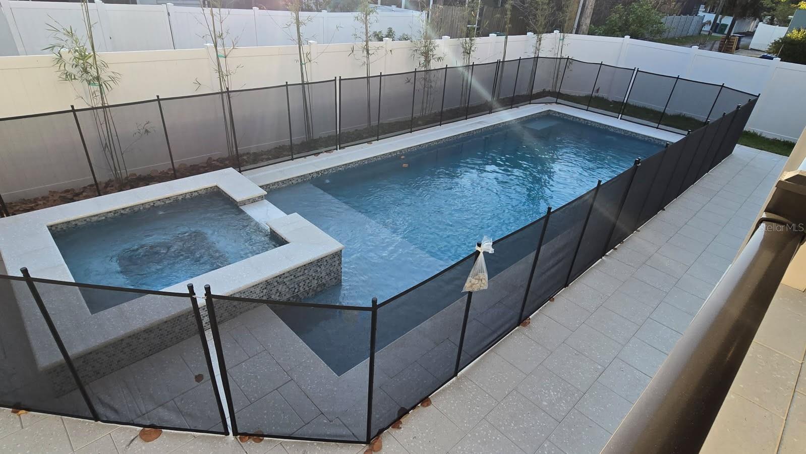 Pool in permitting