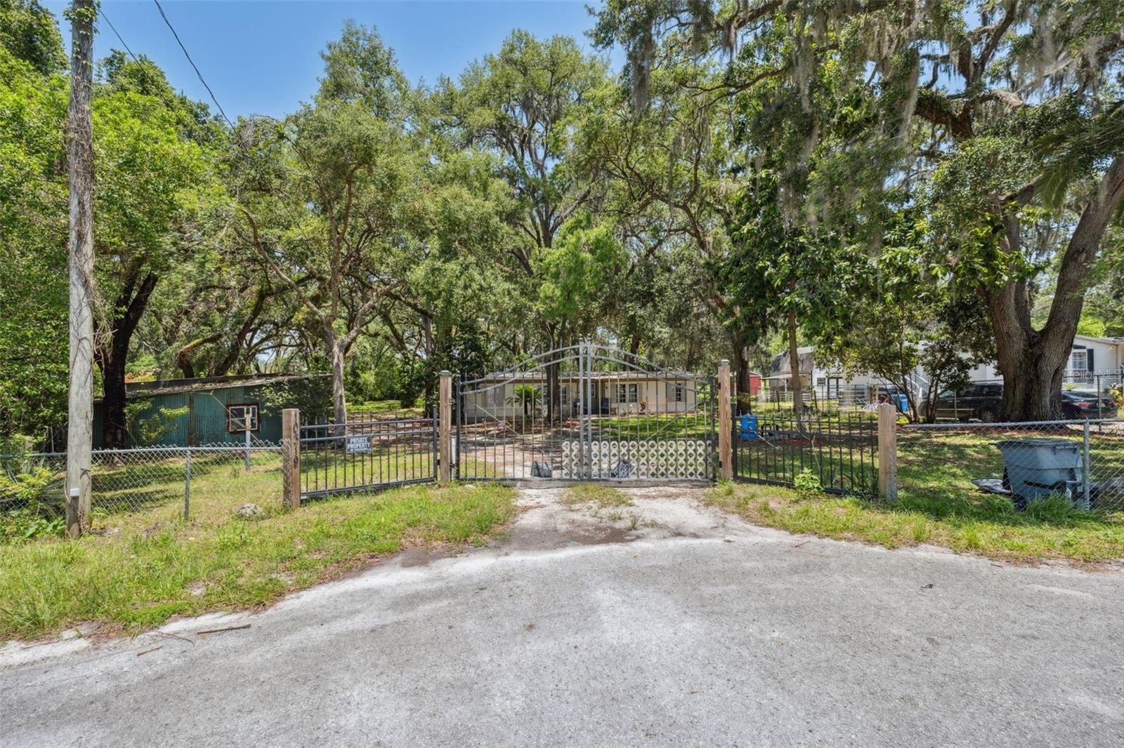 front gate entrance