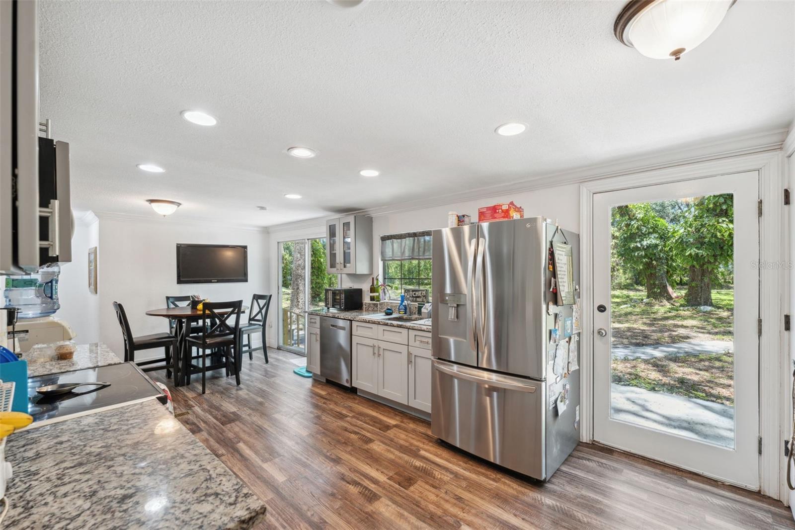 new kitchen, granite countertops