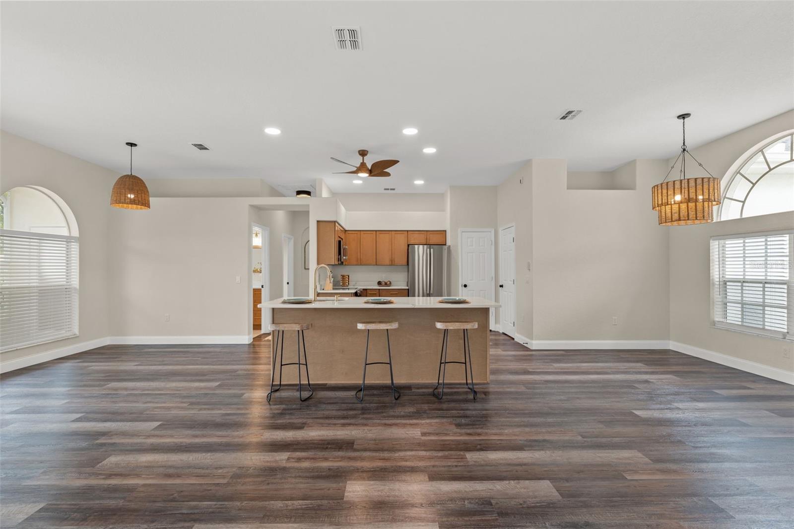 Kitchen from Living Room