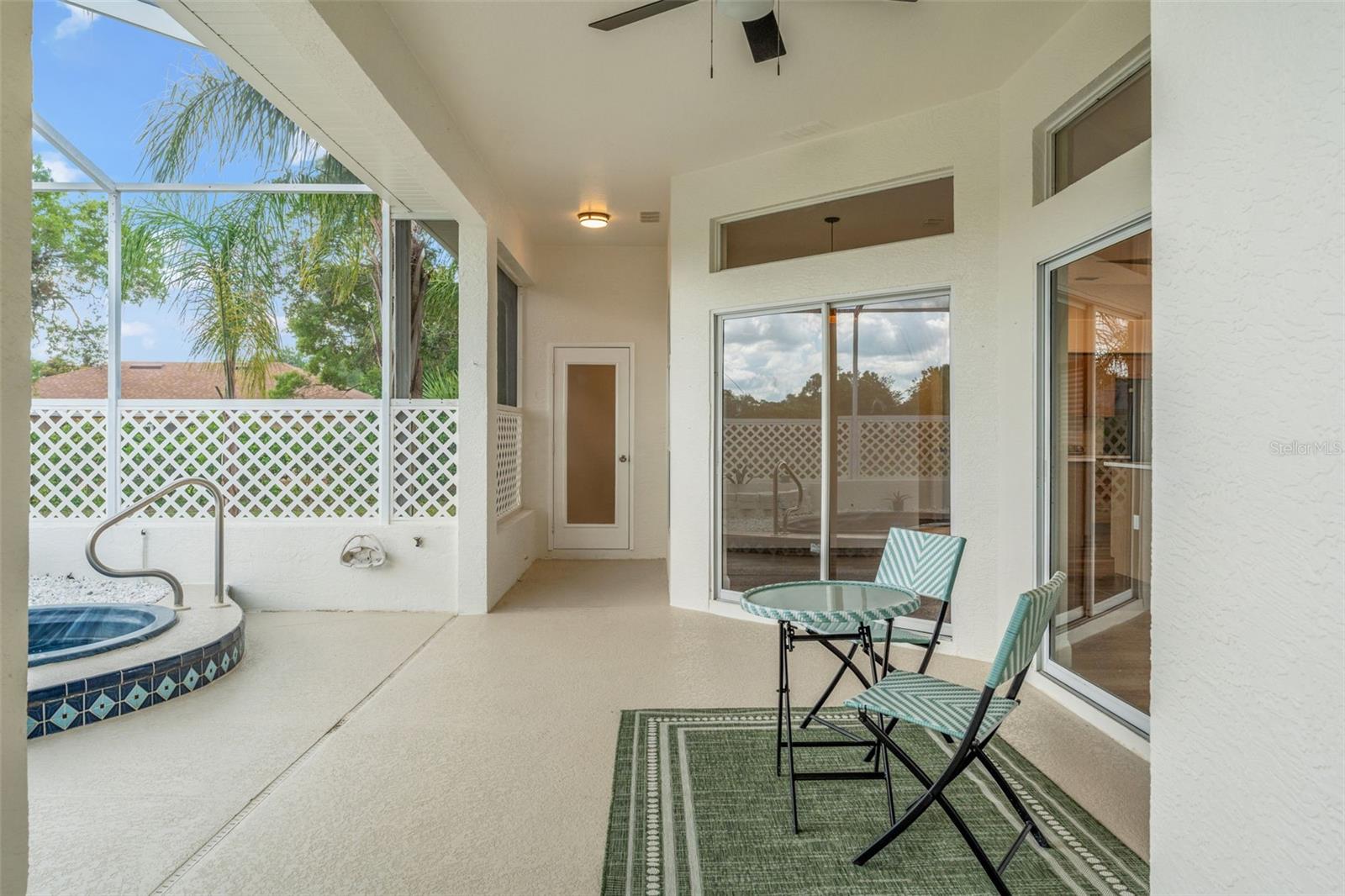 Enclosed Rear Patio
