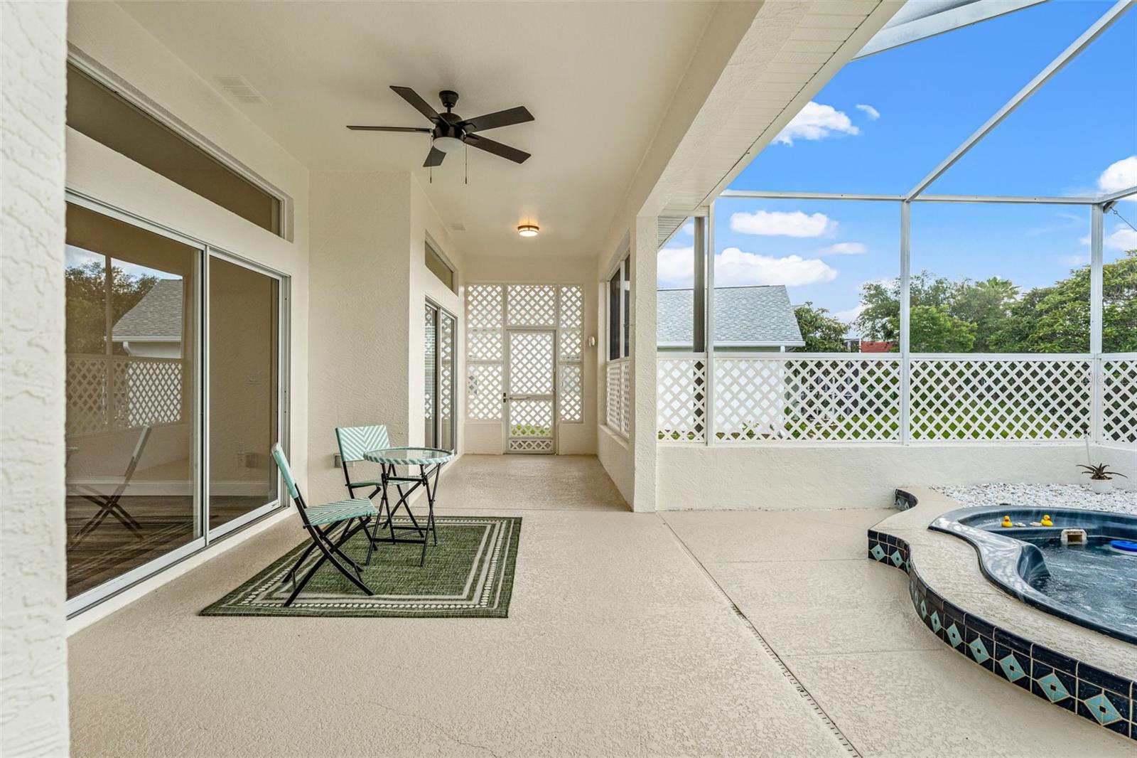 Enclosed Rear Patio