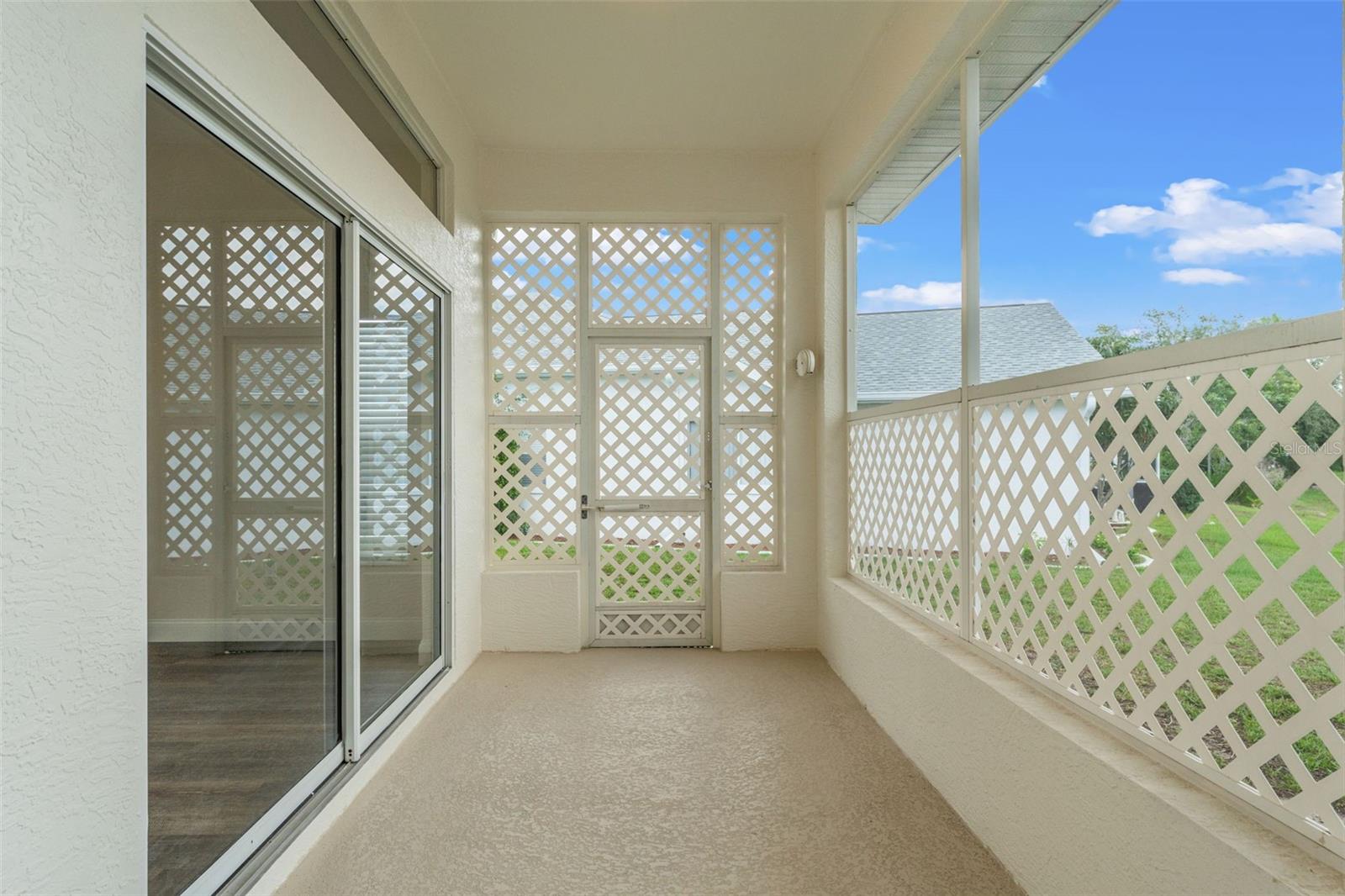 Enclosed Rear Patio