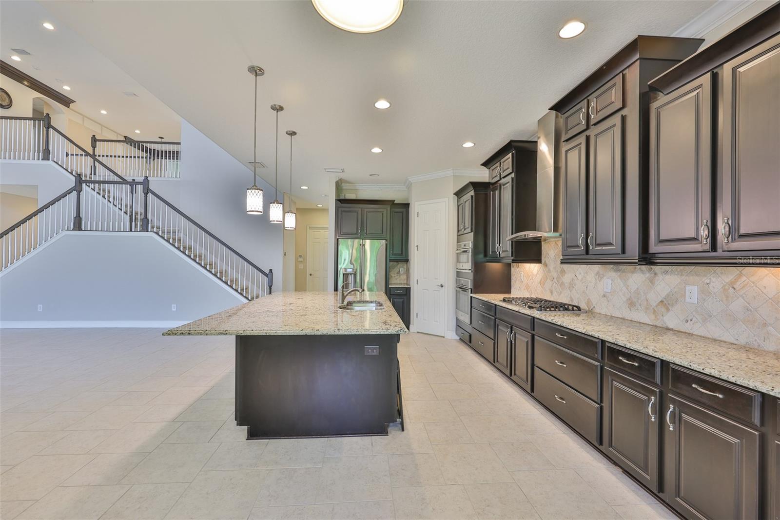 Gourmet kitchen