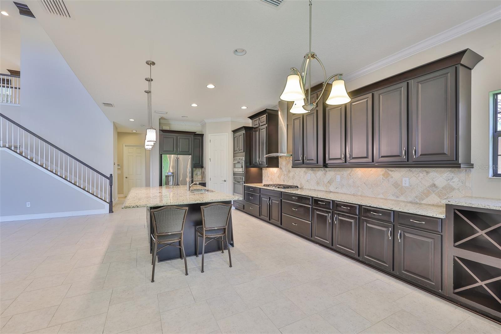 Gourmet kitchen