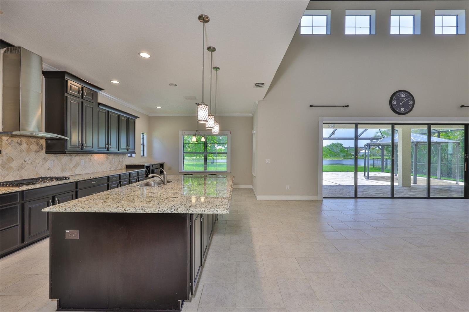 Gourmet kitchen