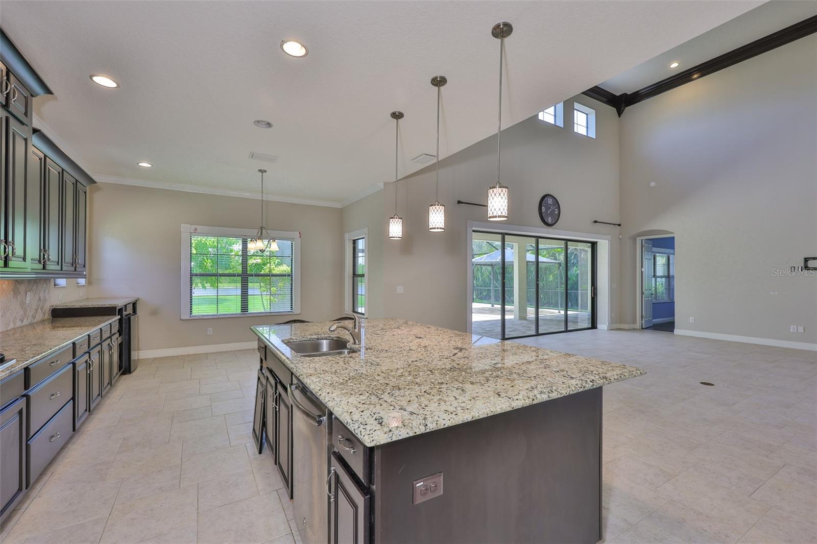 Gourmet kitchen