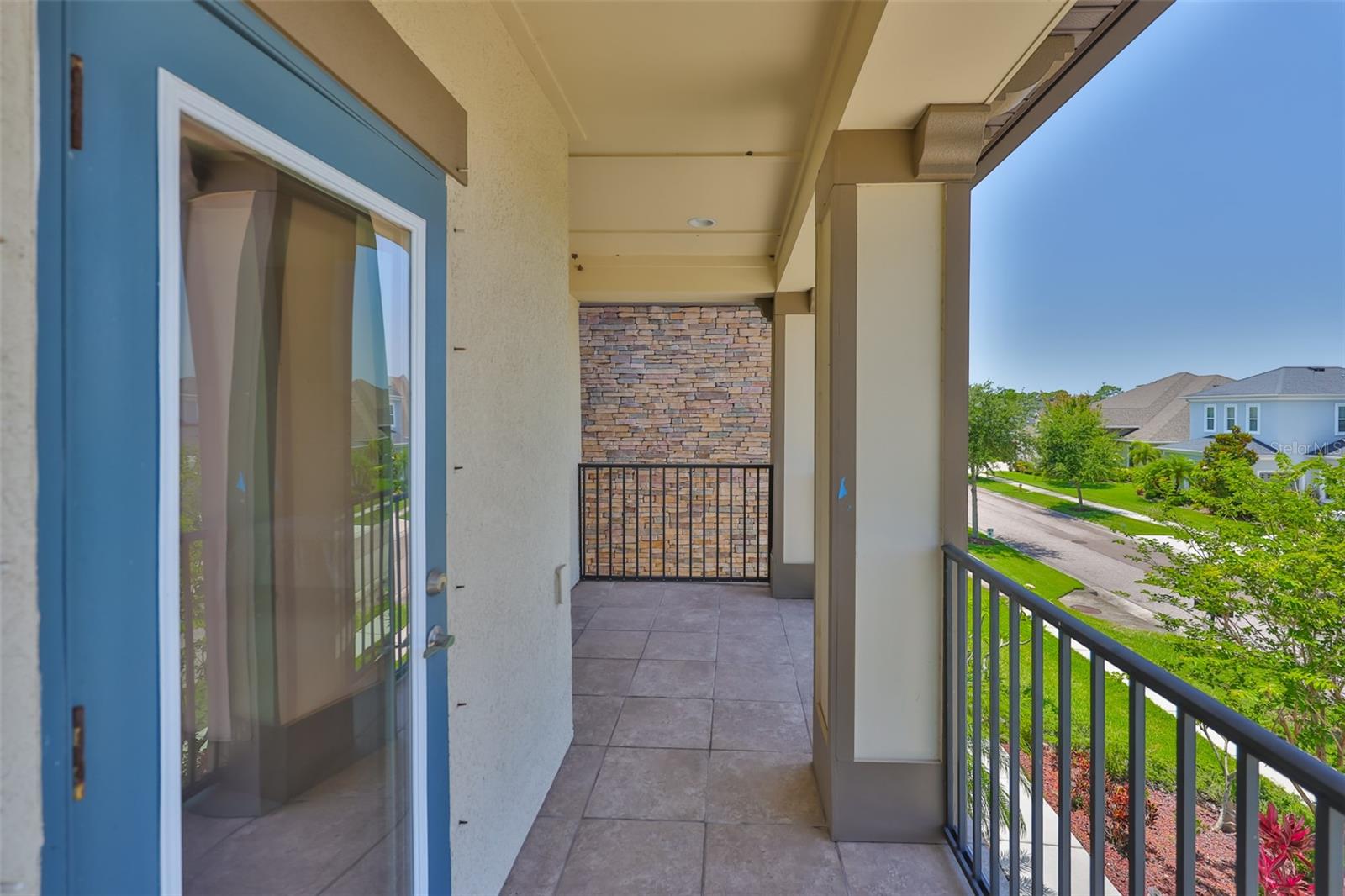 Bonus room balcony