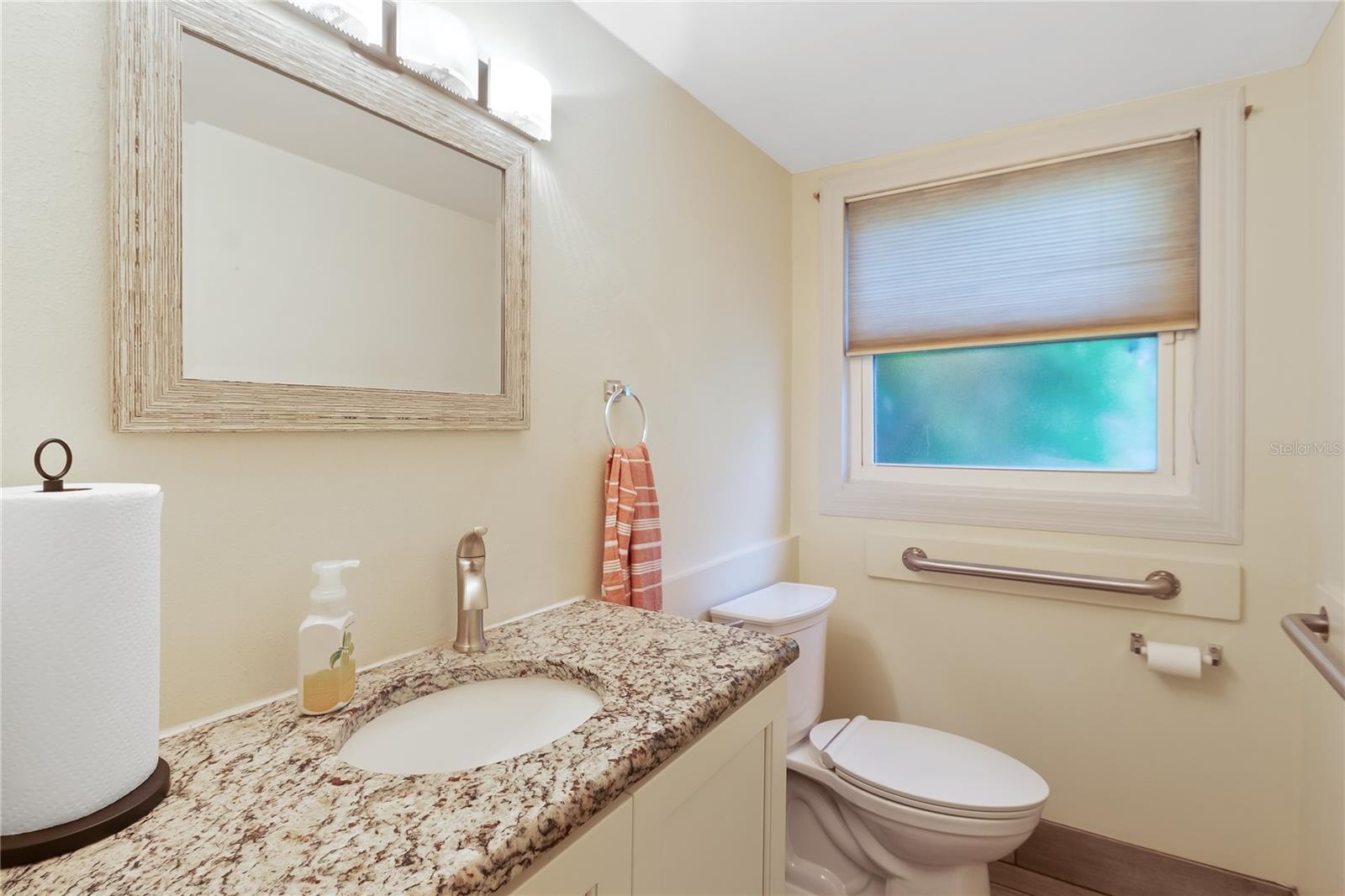 Downstairs half bathroom