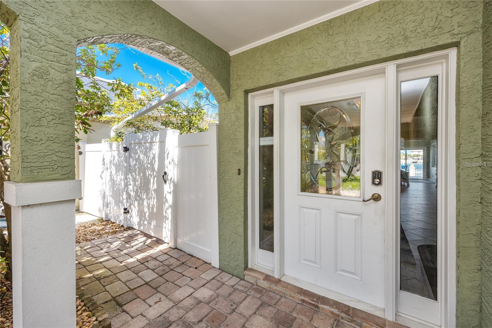 Front entry