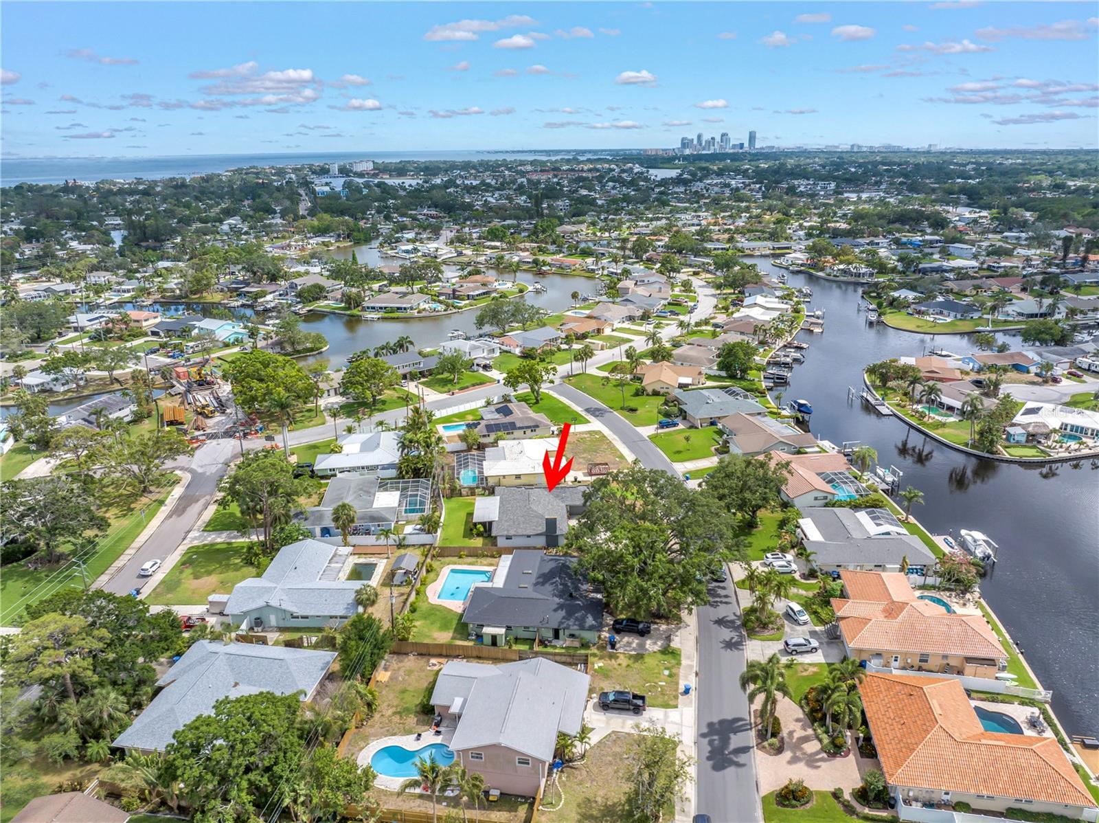 Just 4.5 miles from downtown St Pete