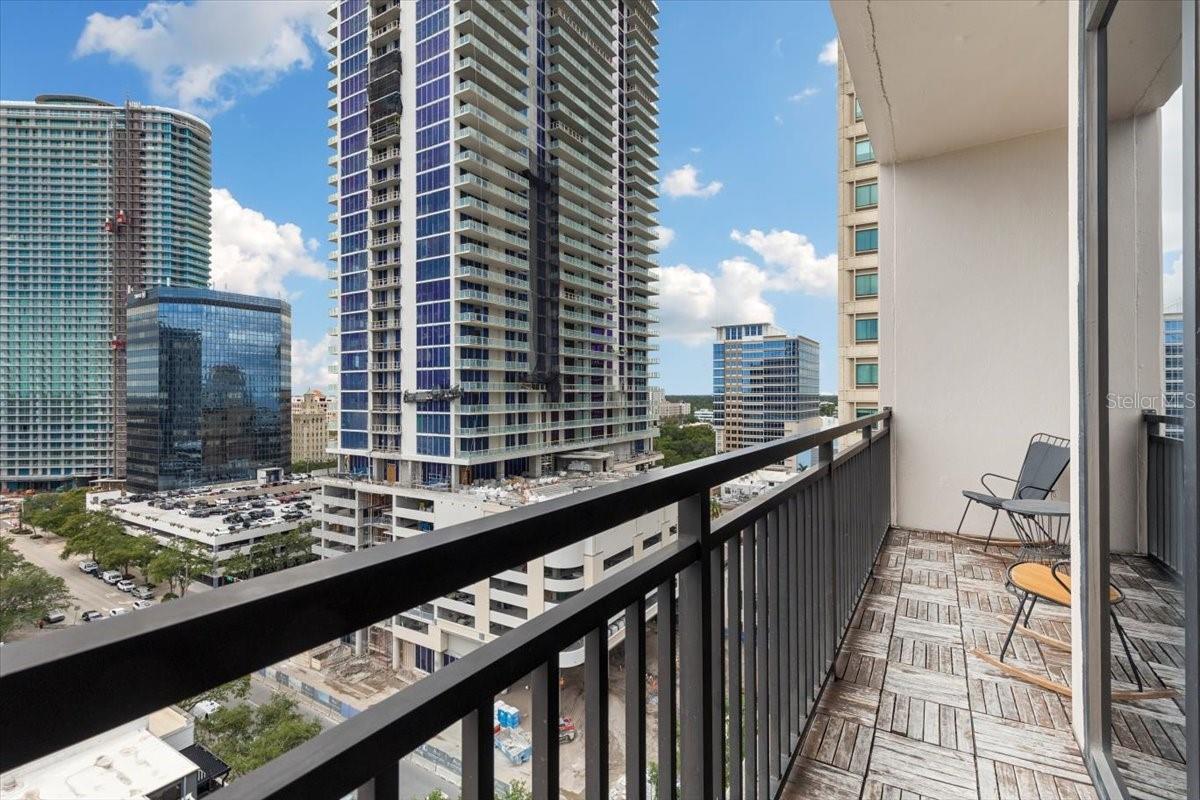 First floor balcony