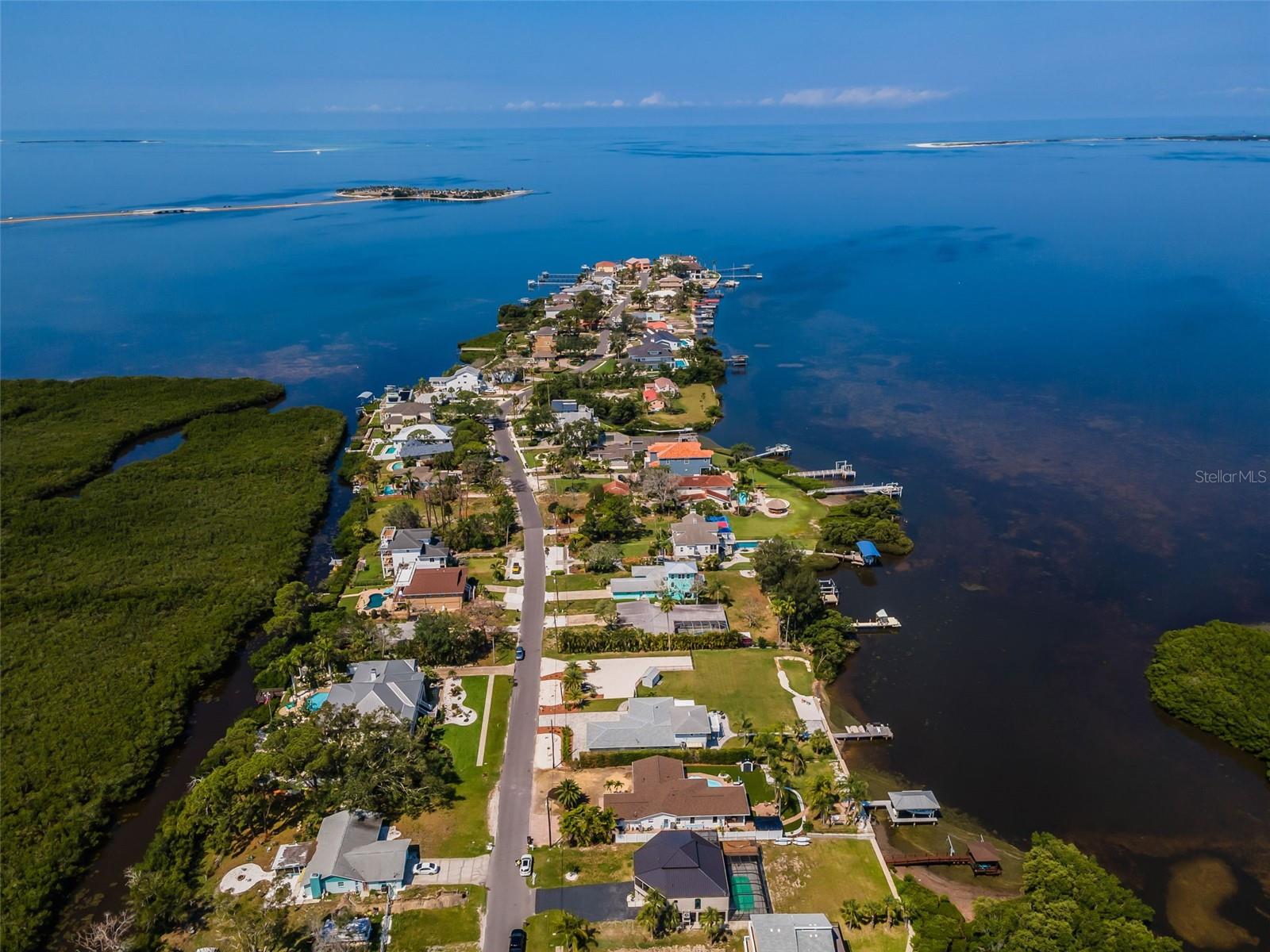 SeaBreeze Island views of Howard Park Beach, Anclote Island & 3 Rooker