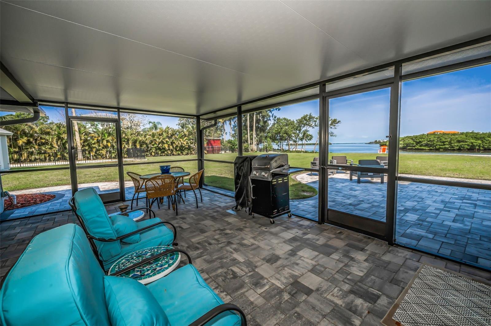 Just Chillaxing Screened-in Lanai