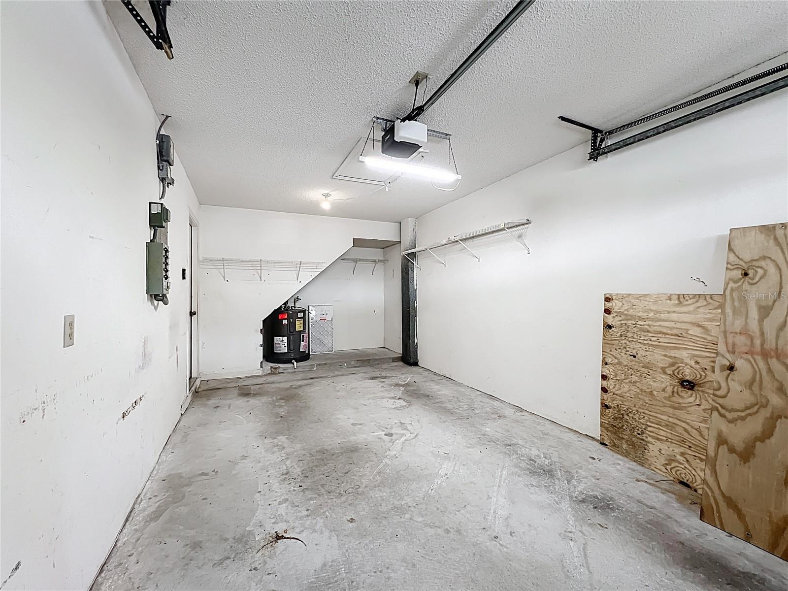 Garage with Storage