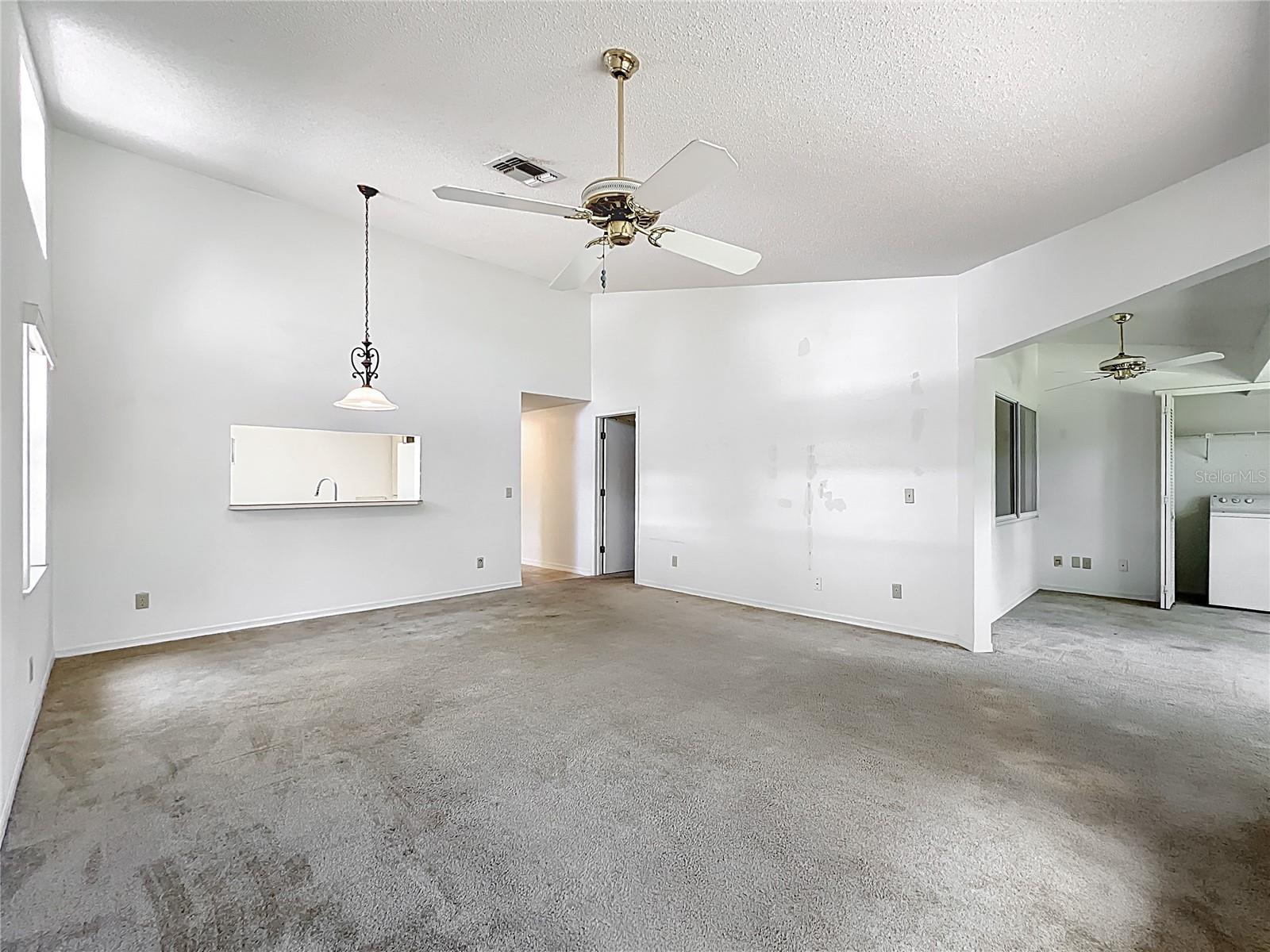 Open Floor Plan - Living Room - Dining Room - Kitchen - Bonus Room