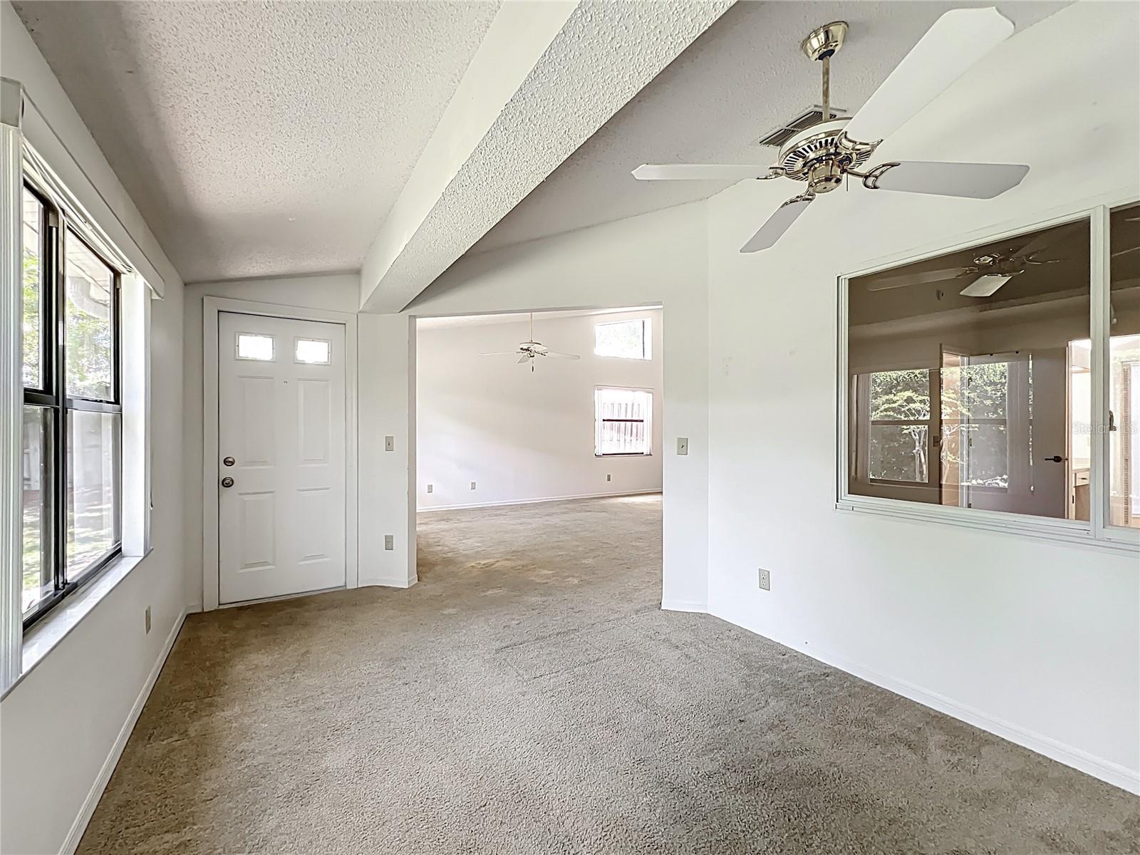 Bonus Room - Living room - Access to Rear Patio & Green Space