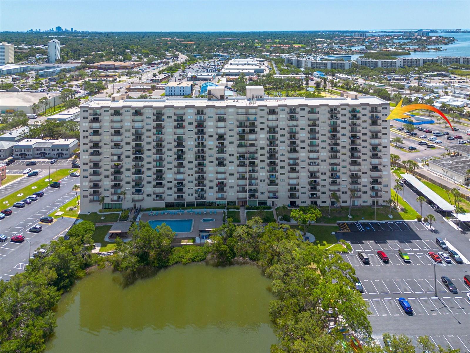 Aerial Rear View