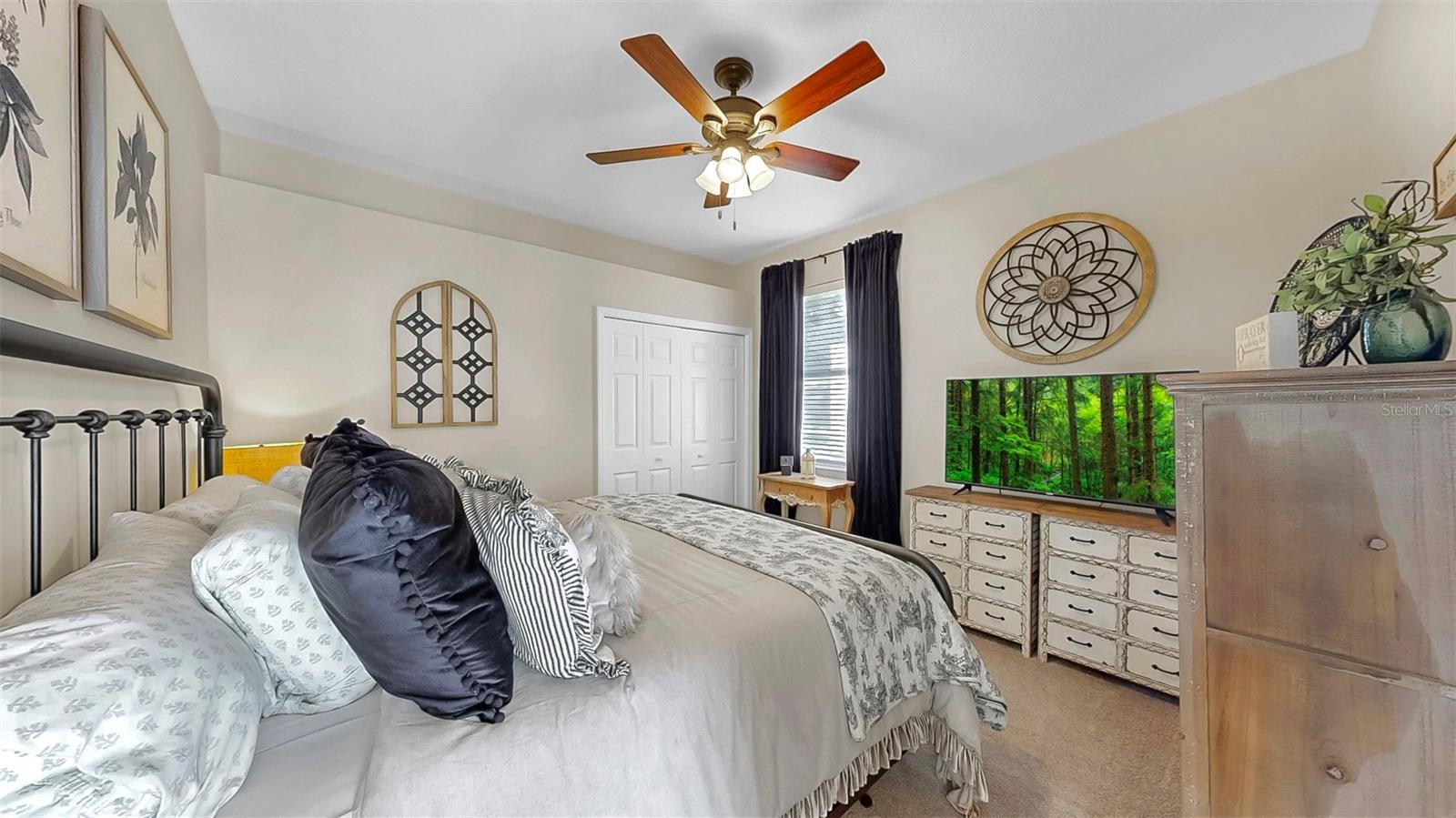 4th Bedroom with door to back yard