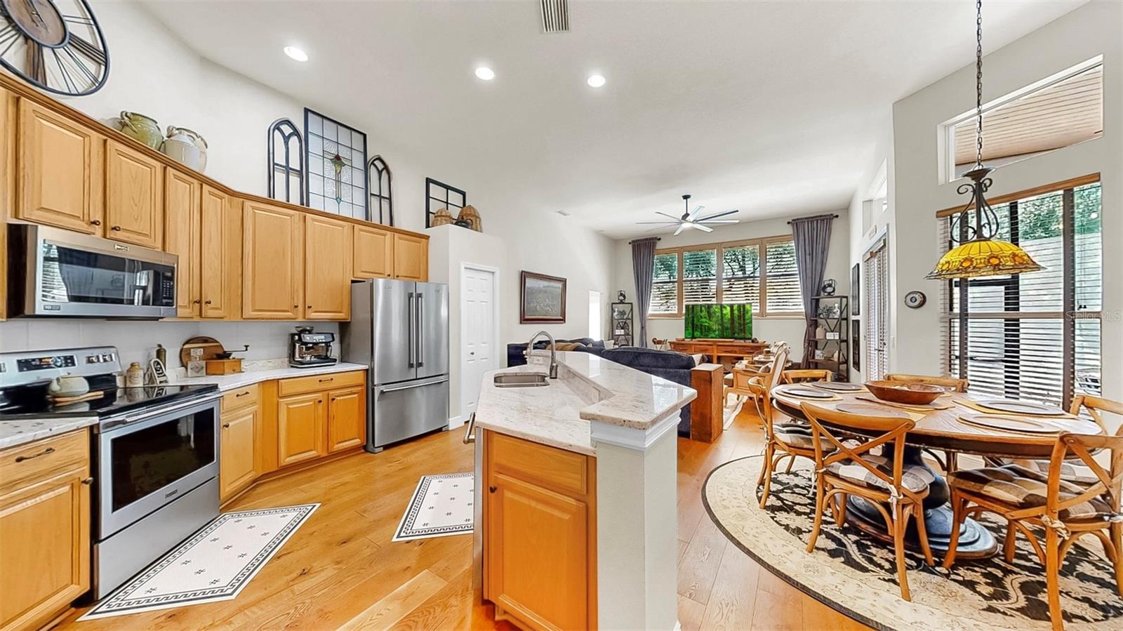 Eat in Kitchen and Family Room