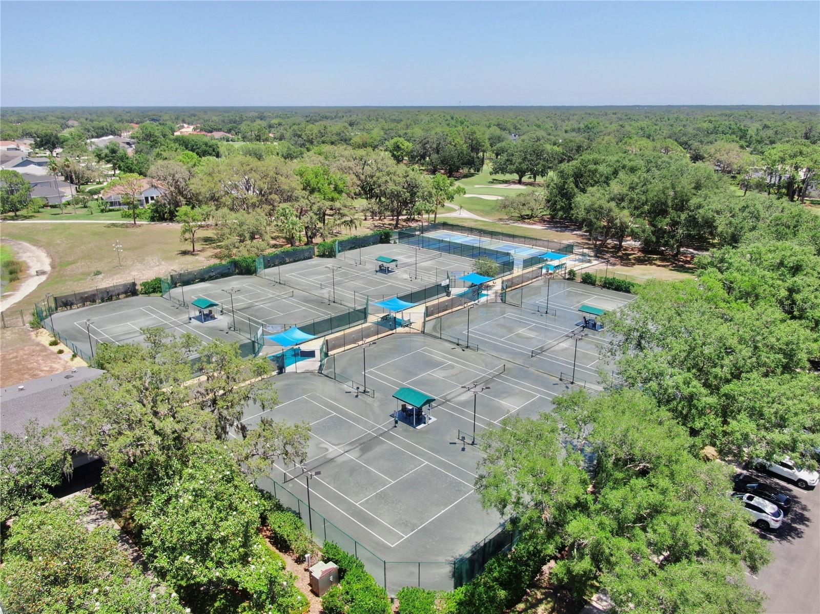 Tennis and new Pickle Ball Courts