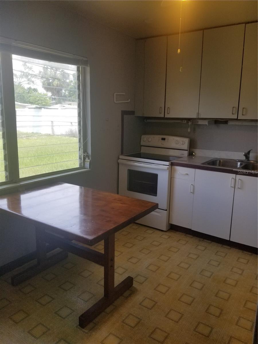 Eat in kitchen.