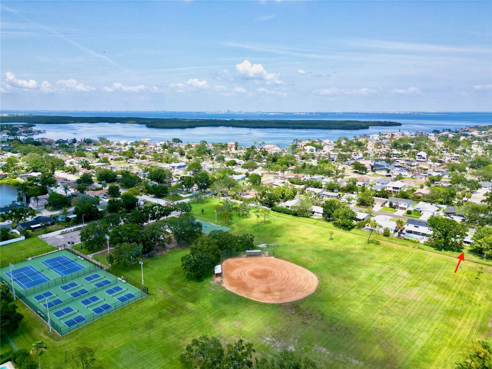 You can have a park as your back yard