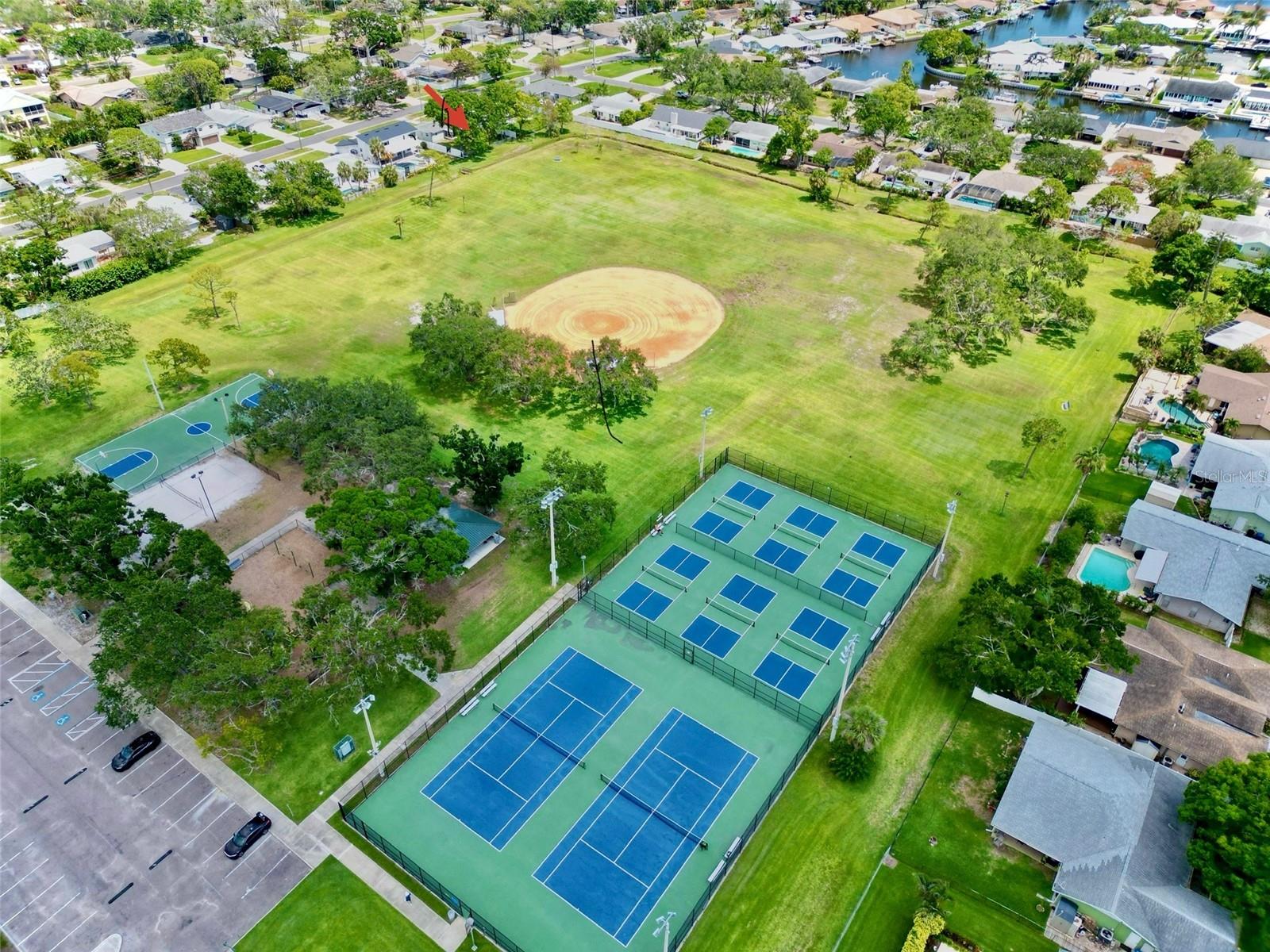 What do you like to do at the park? It's all here just beyond your back gate.
