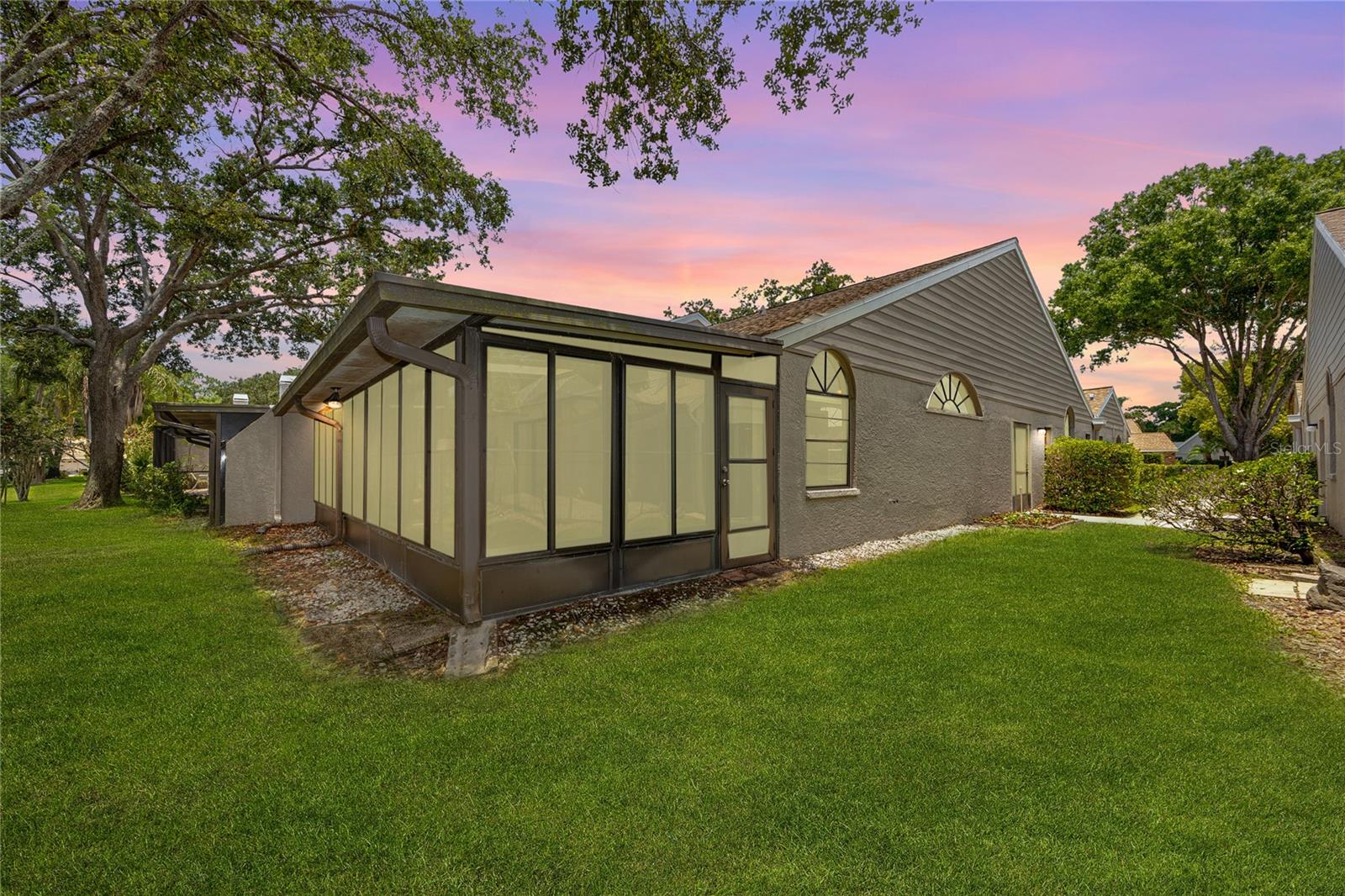 Back yard -5524 Salem Square Dr N, Palm Harbor, FL 34685
