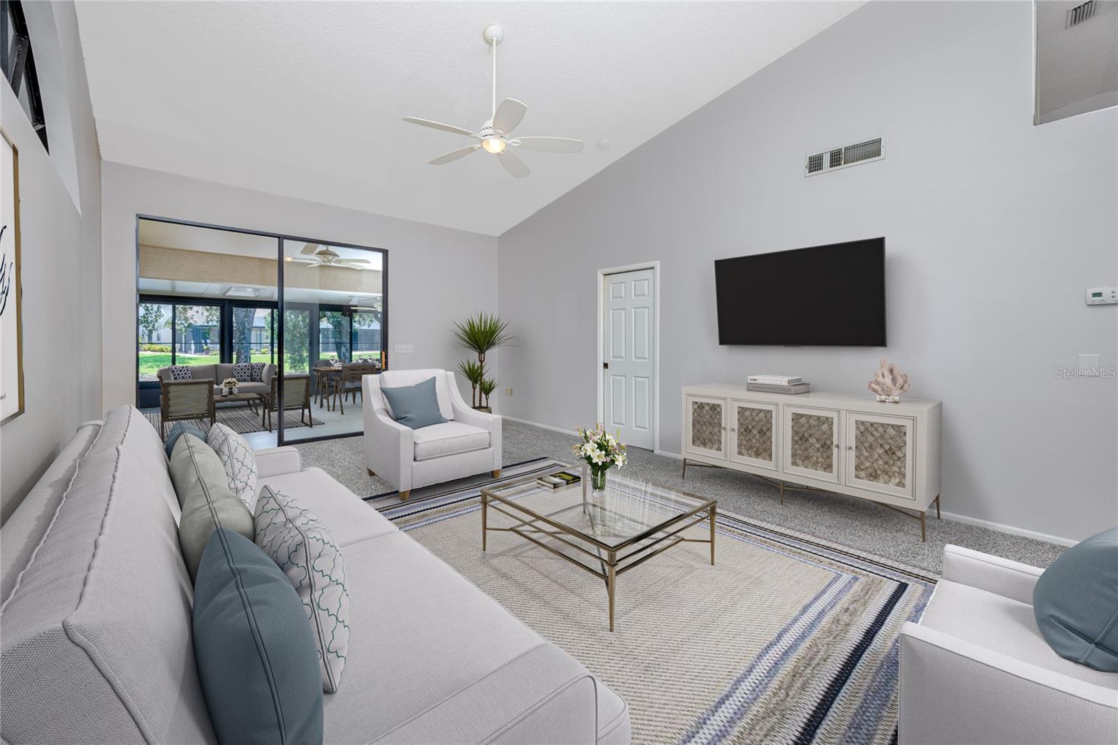 Living Room -5524 Salem Square Dr N, Palm Harbor, FL 34685