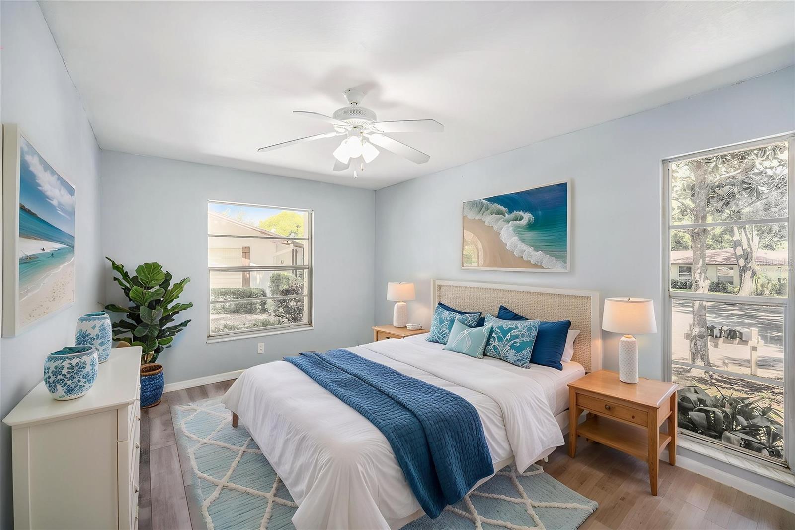 MASTER SUITE Virtually Staged