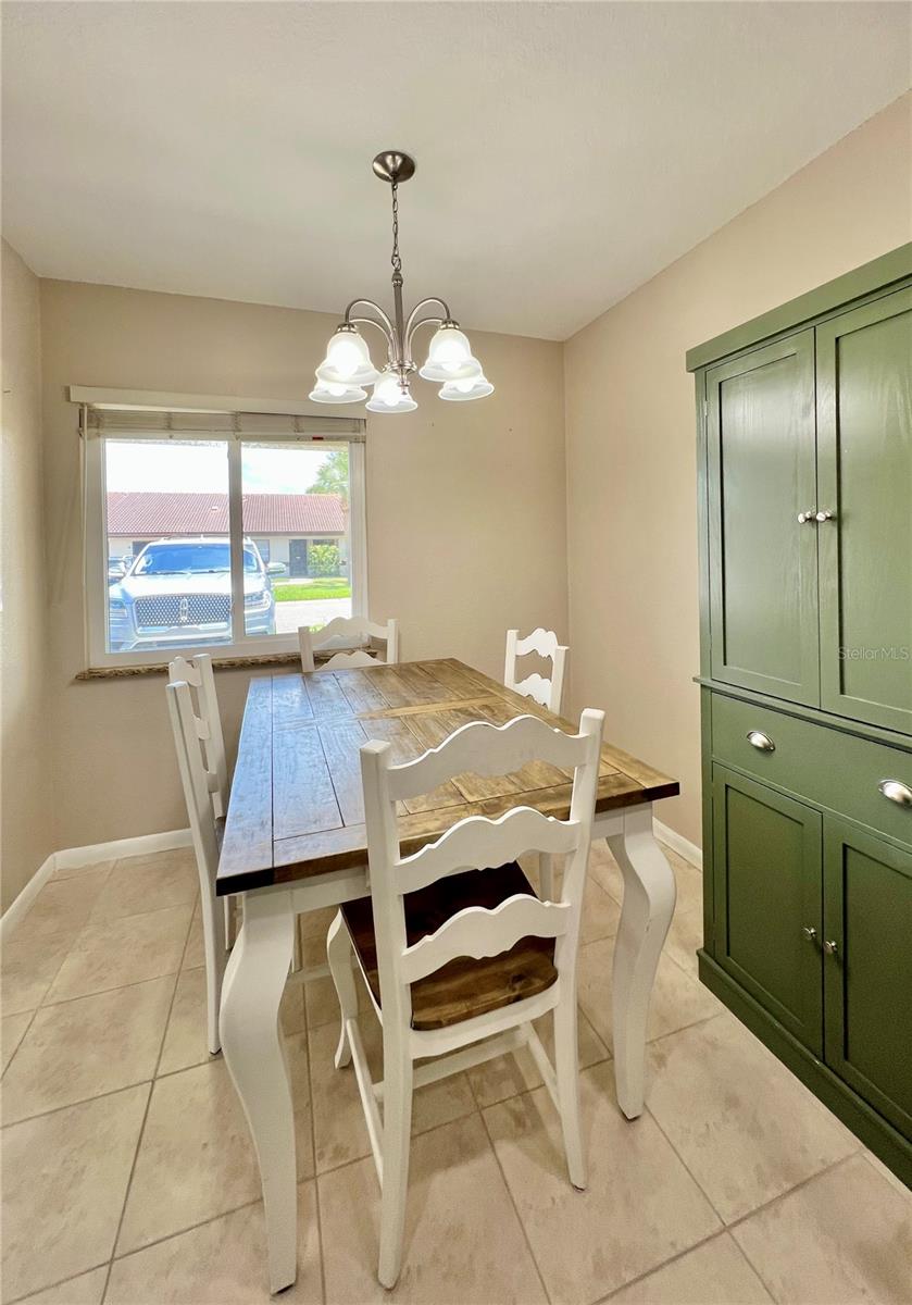 Dining area